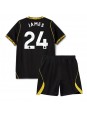 Chelsea Reece James #24 Venkovní dres pro děti 2026-27 Krátký Rukáv (+ trenýrky)